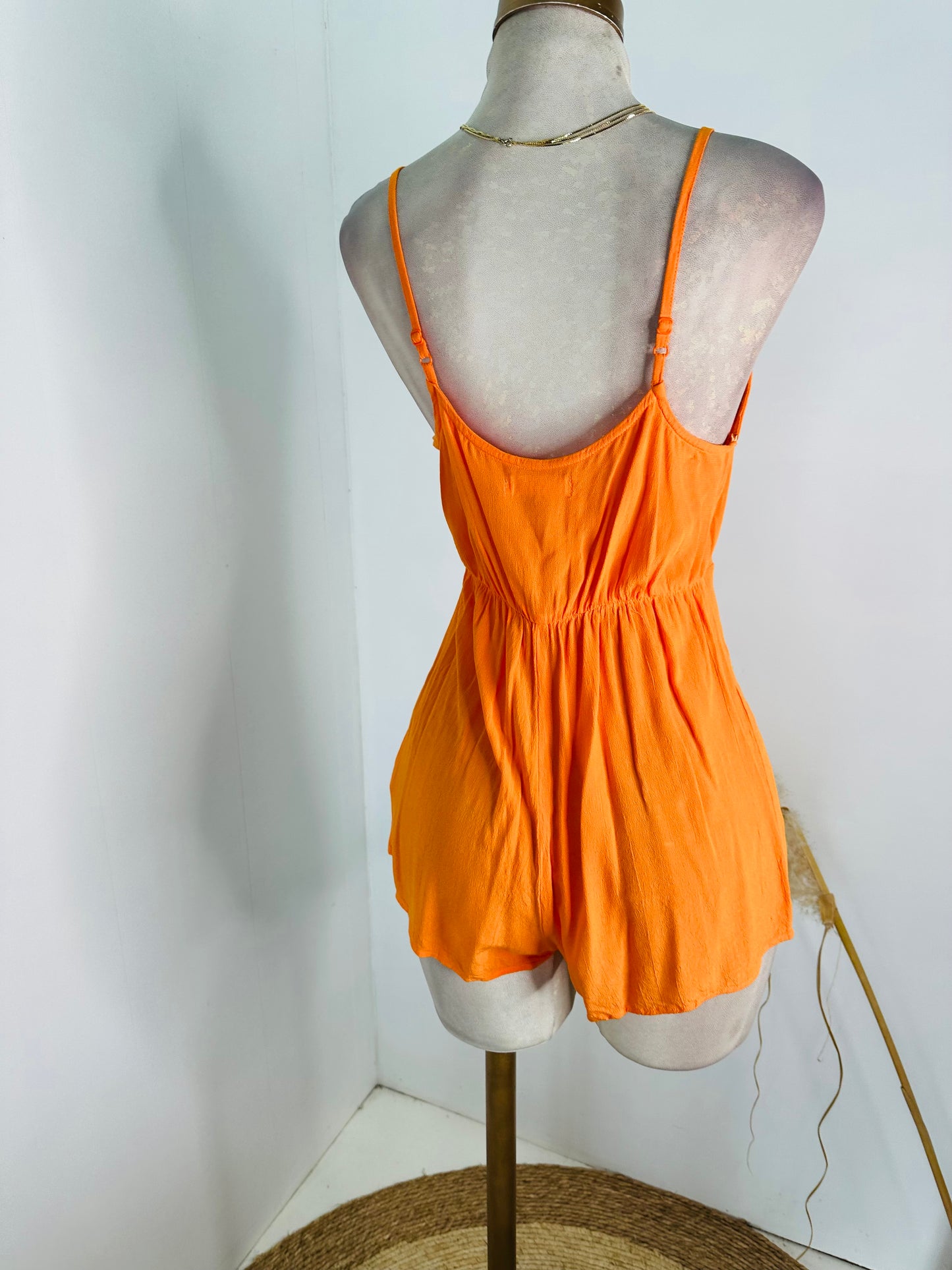 Enterizo naranja