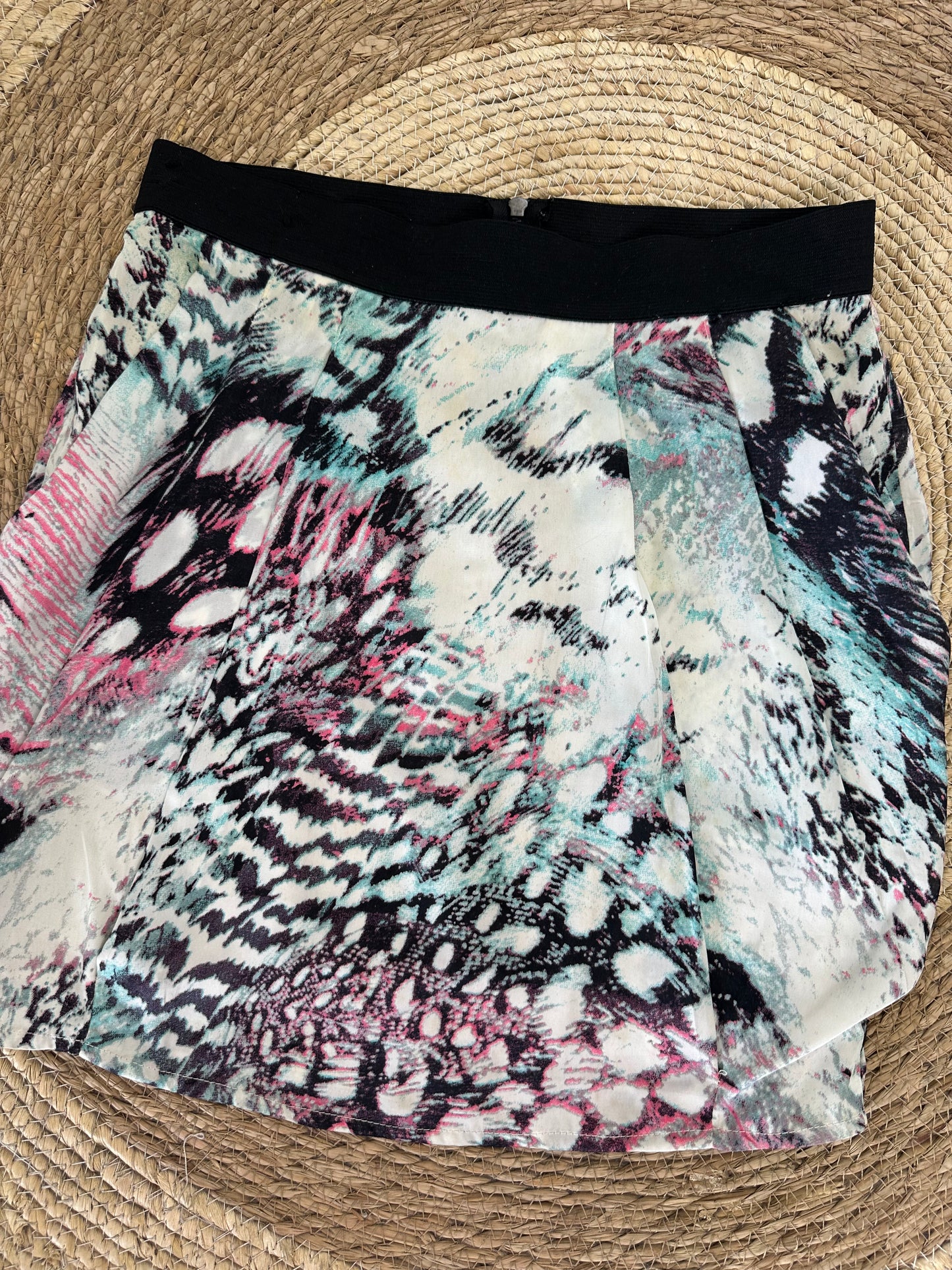 Falda print