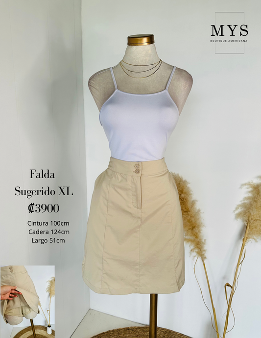 Falda short