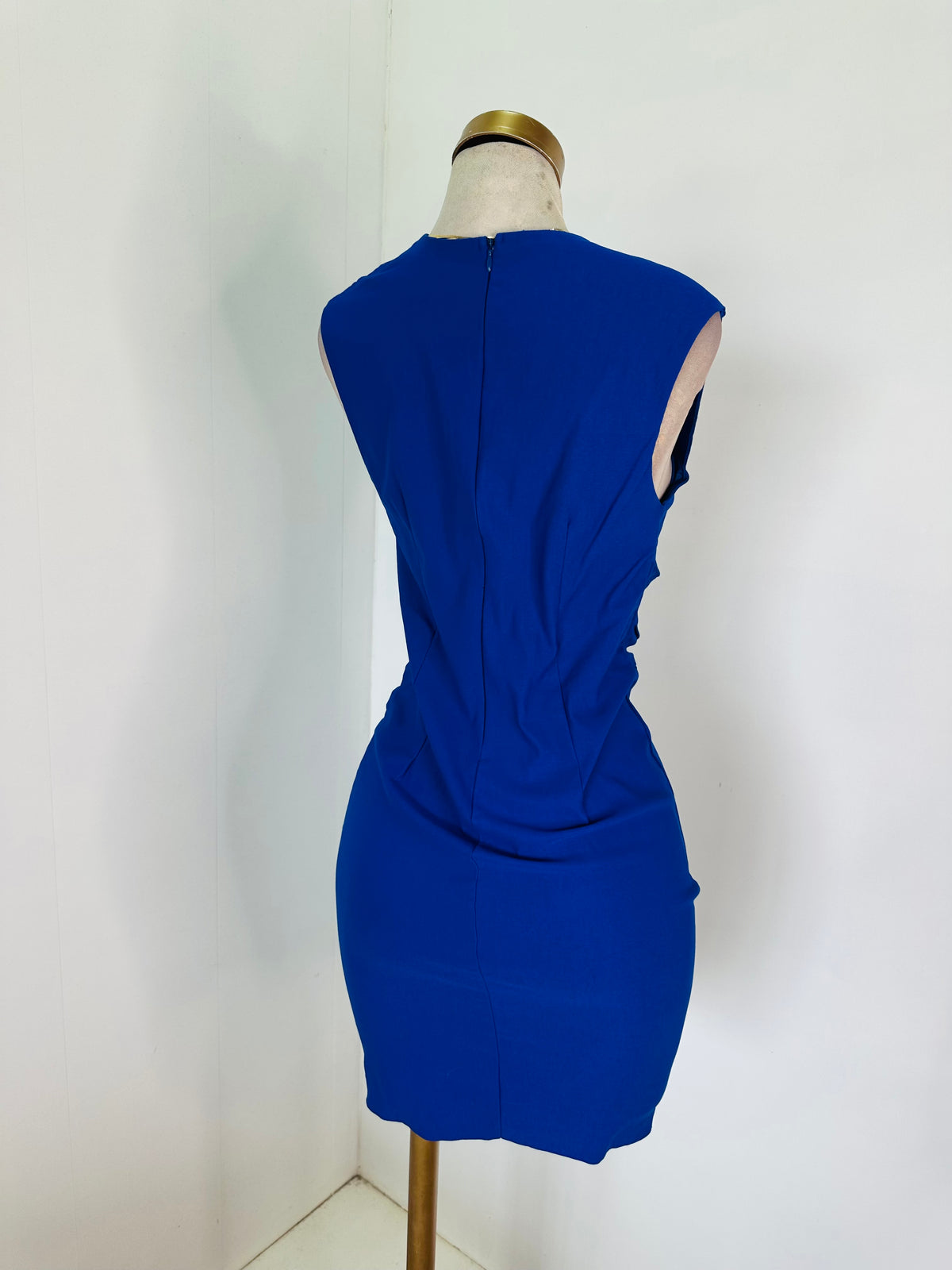 Vestido azul stretch