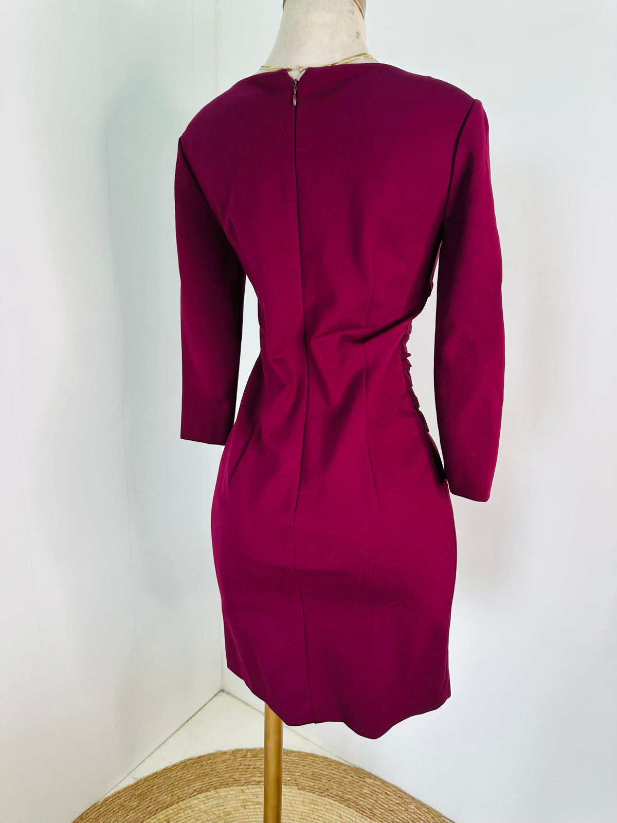 Vestido formal vino