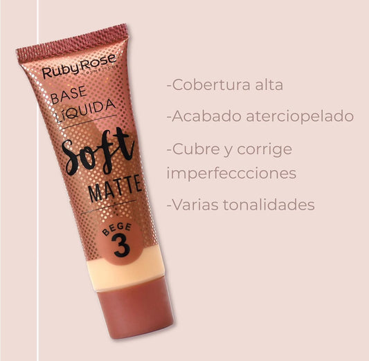 Base Ruby Rose Tono 3