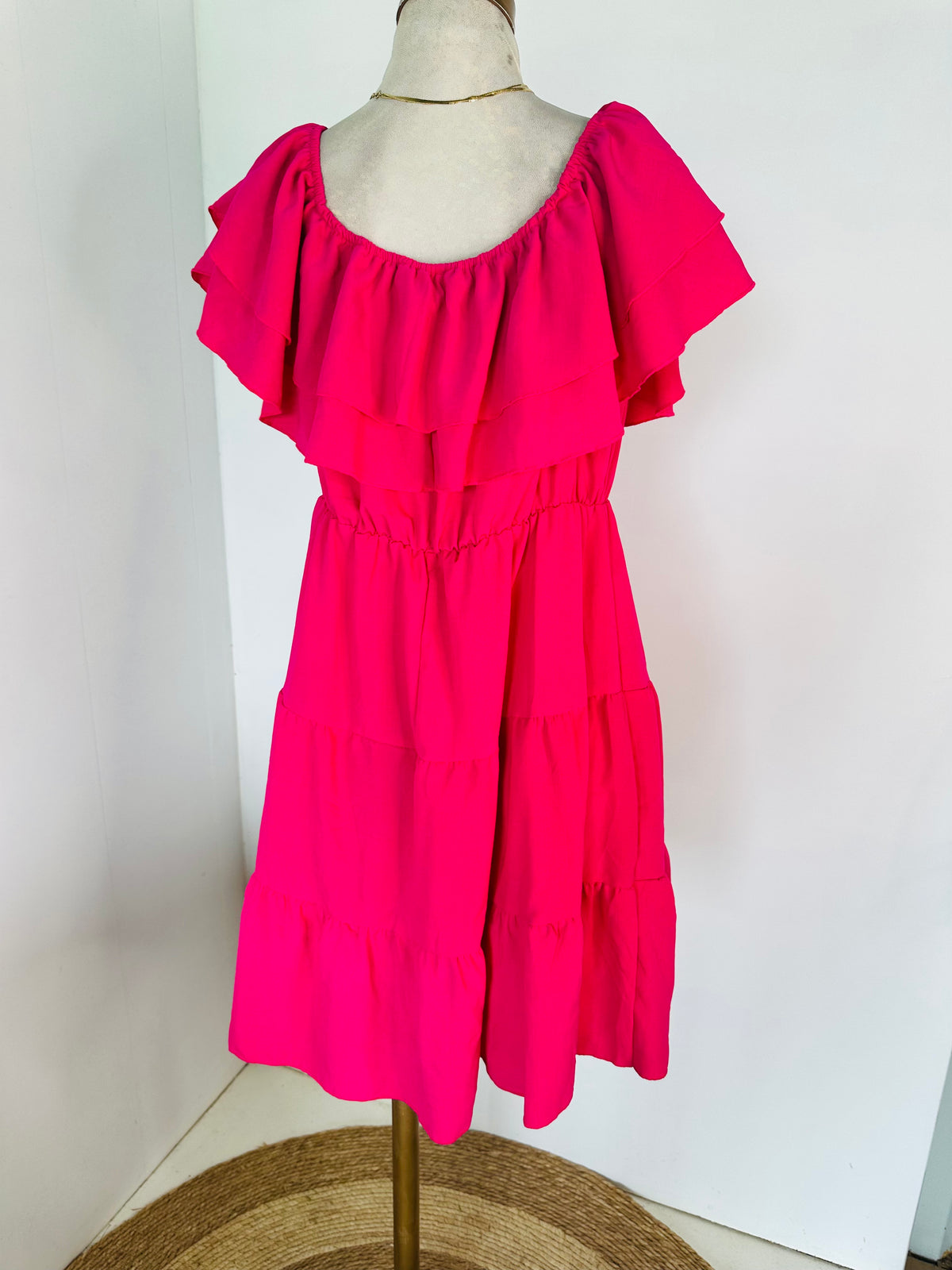 Vestido fucsia