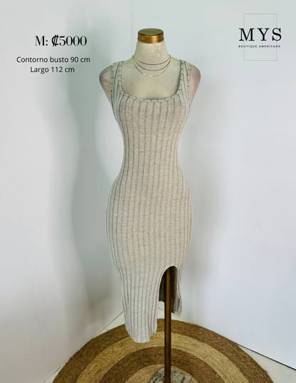 Vestido beish