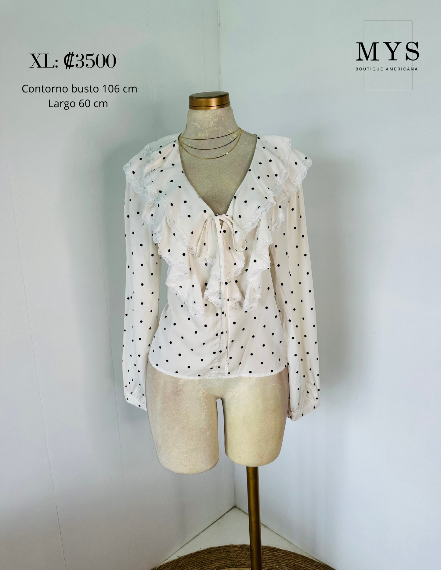 Blusa lunares