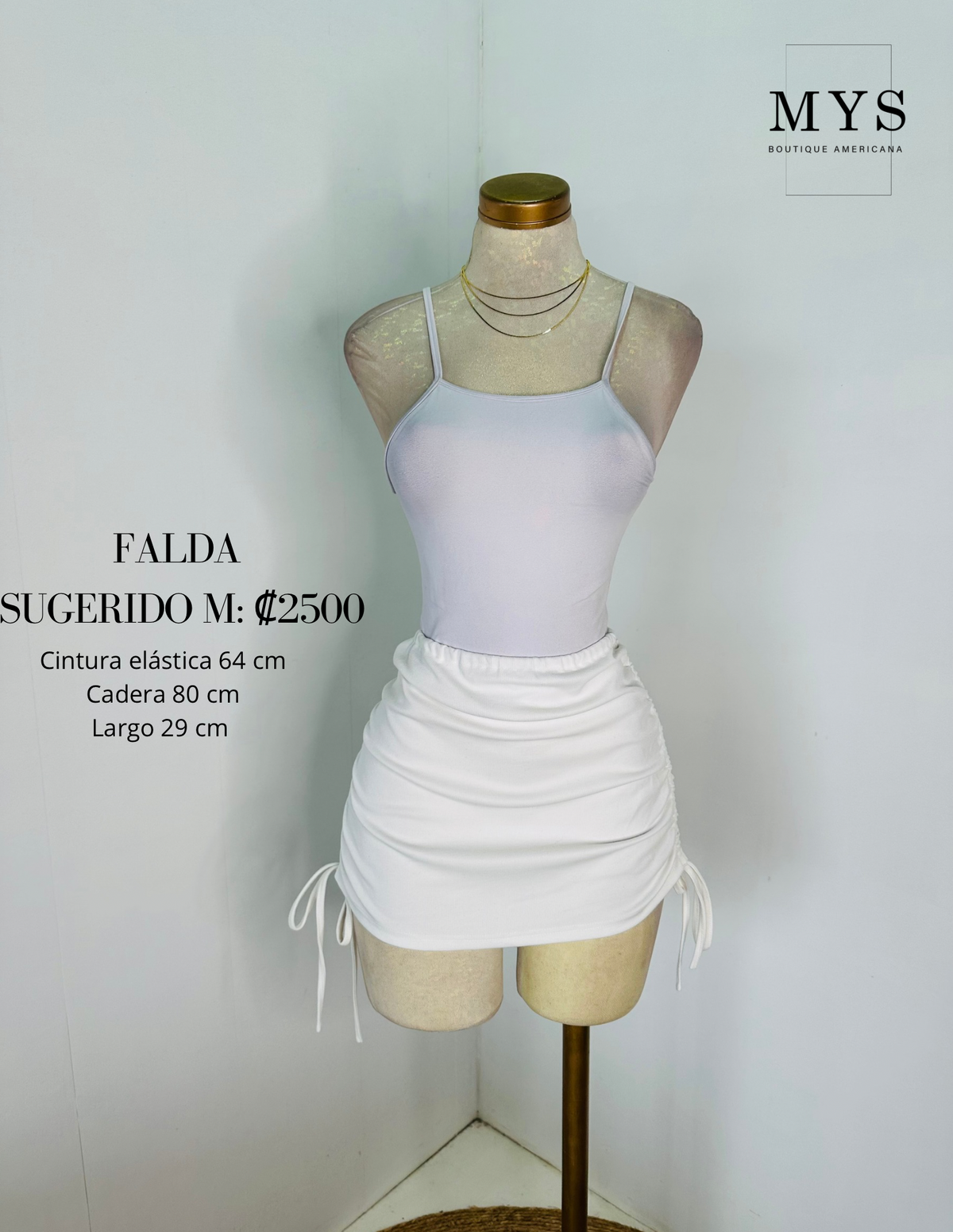 Falda blanca