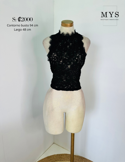 Blusa encaje