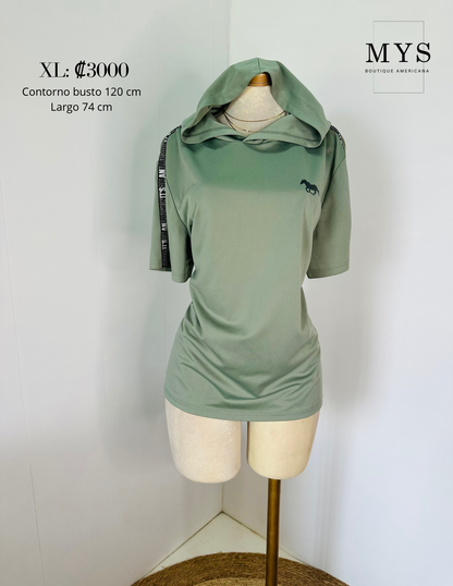 Blusa con capucha