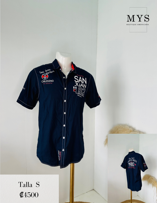 Camisa azul