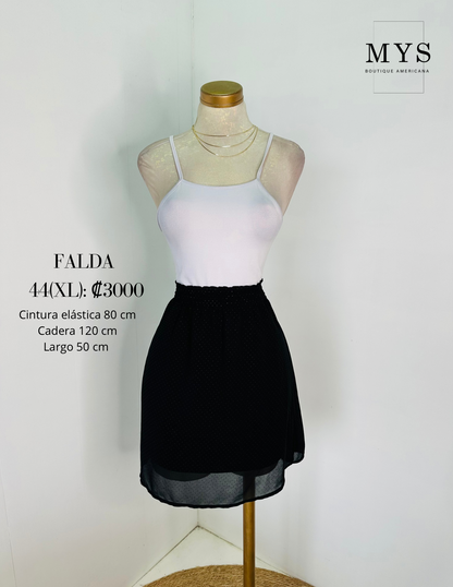 Falda puntos