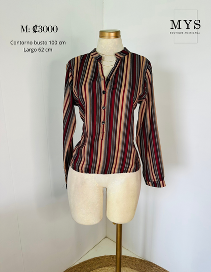 Blusa rayas