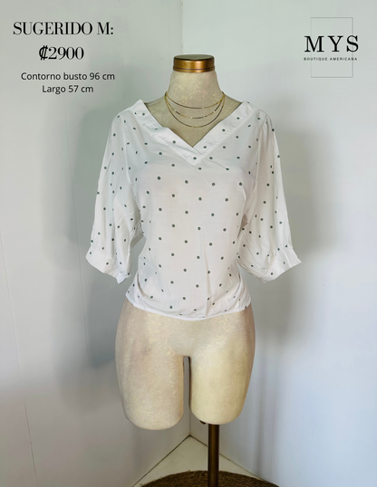 Blusa puntos