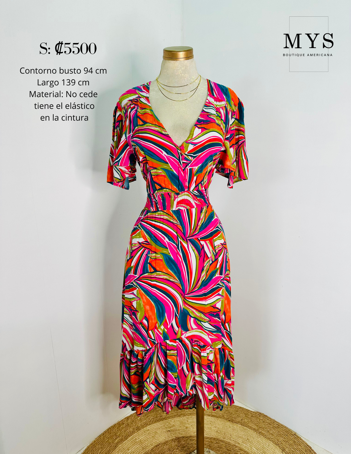Vestido colores