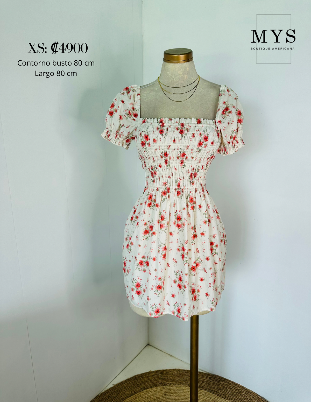 Vestido flores