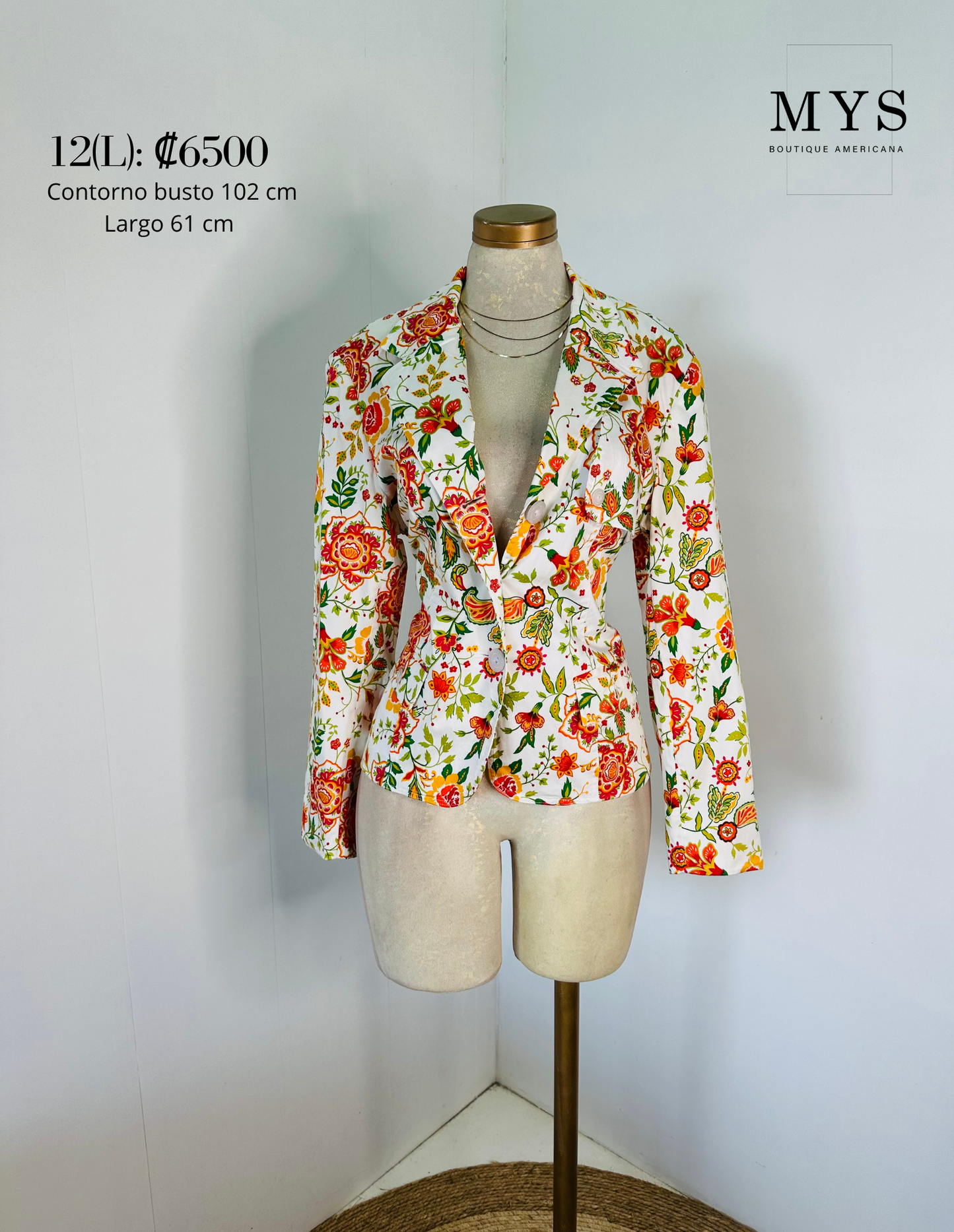 Blazer flores