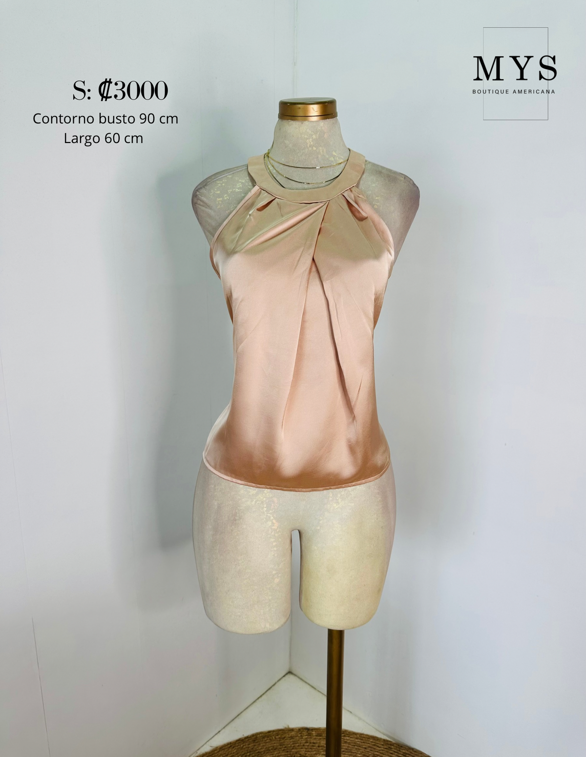 Blusa satin