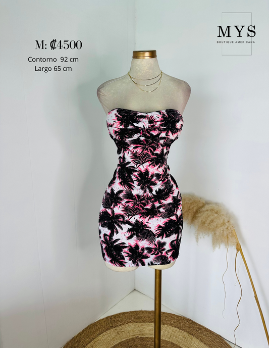 Vestido straple