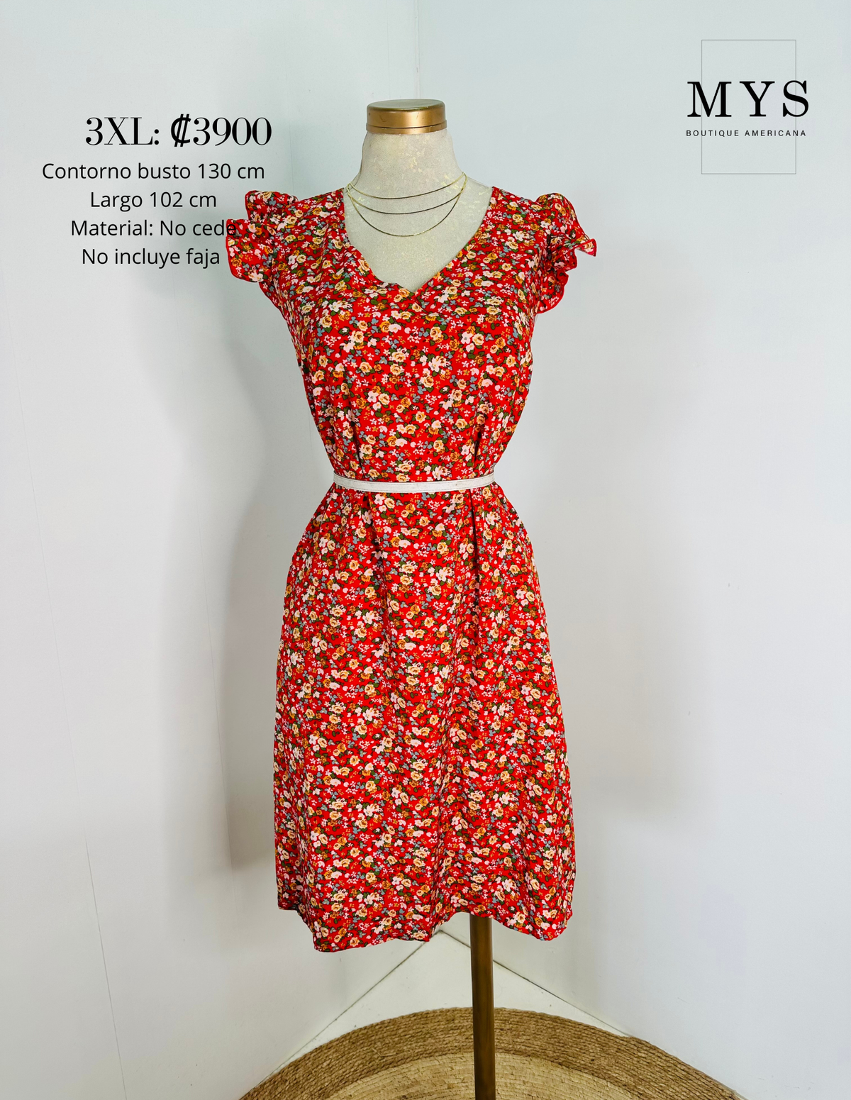 Vestido flores