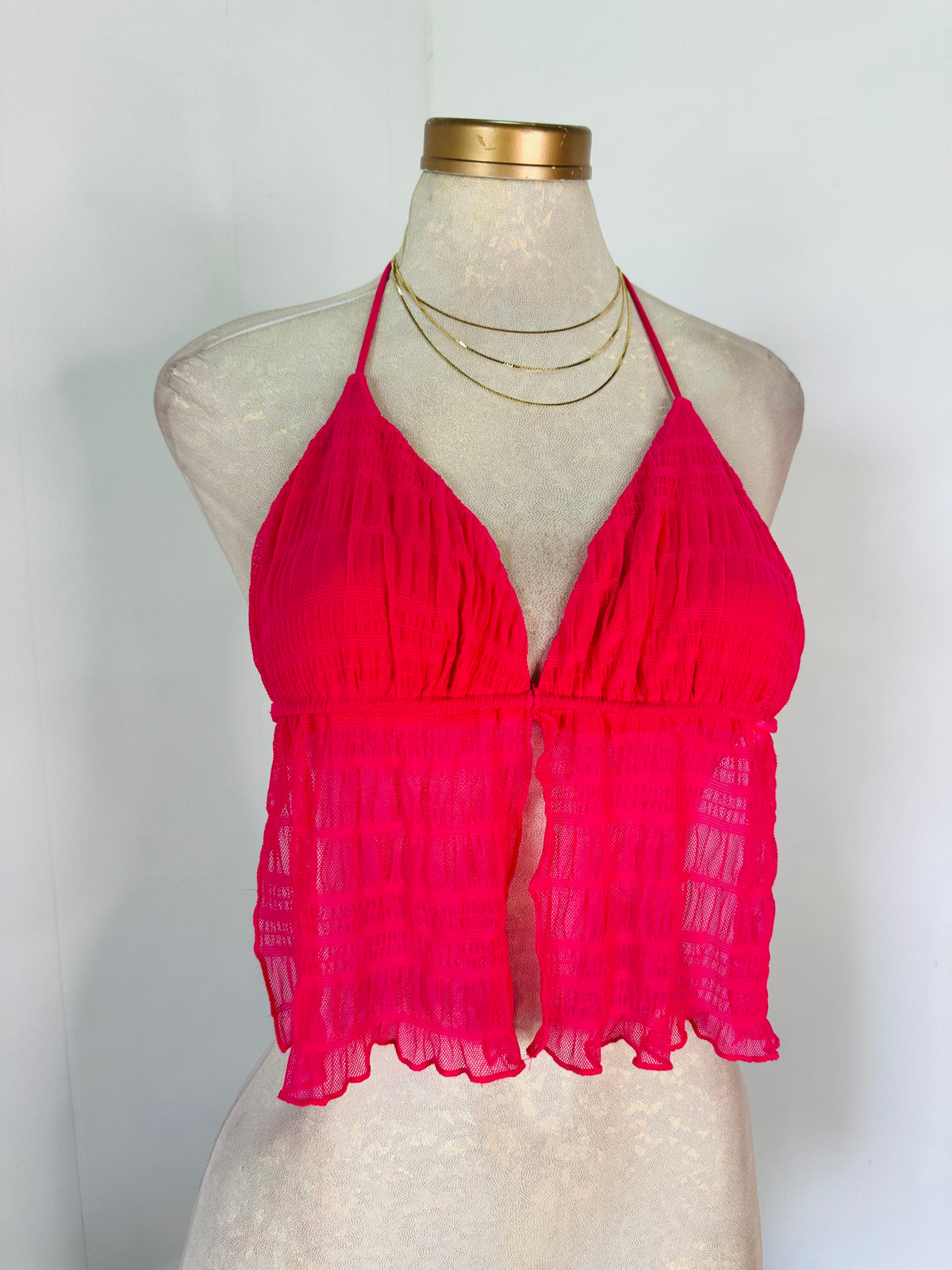 Top fucsia