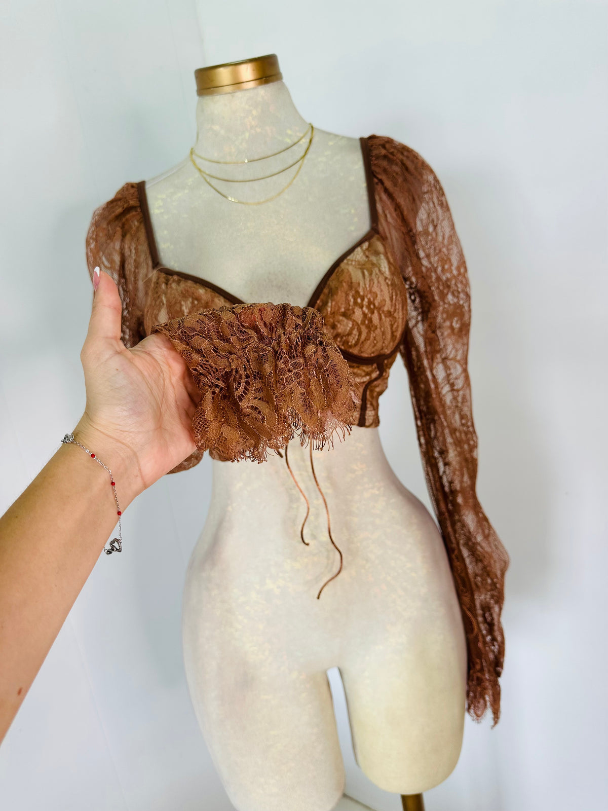Blusa encaje