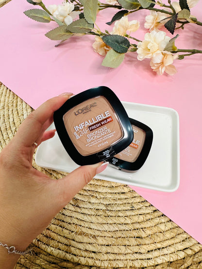 Polvo bronceador