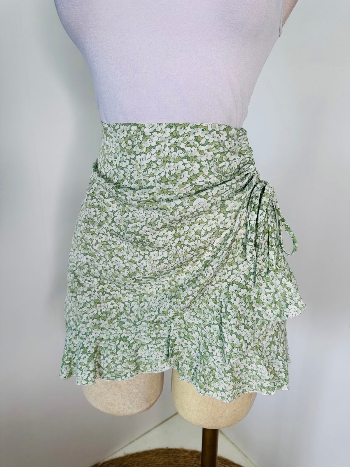 Falda verde