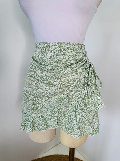 Falda verde