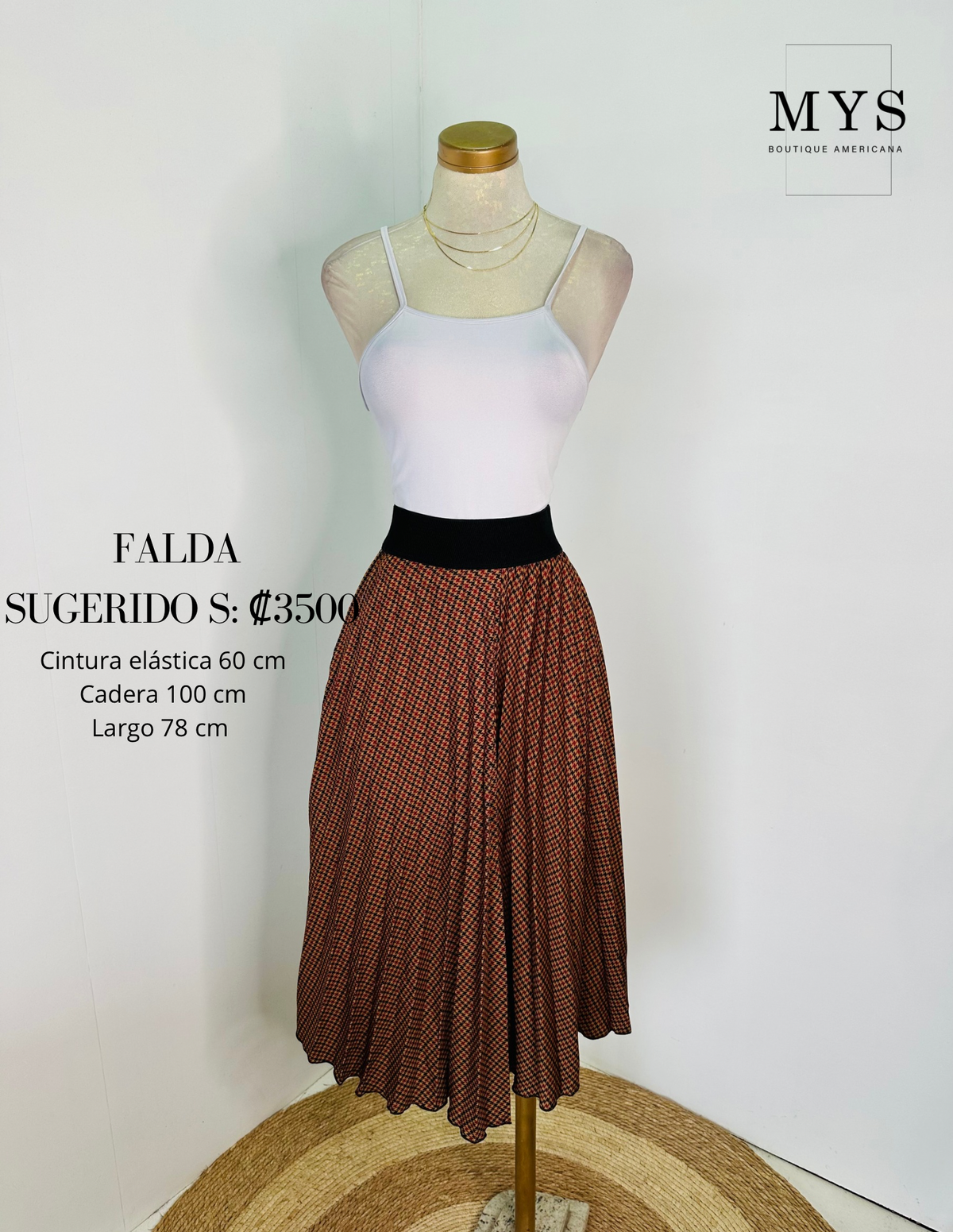 Falda larga