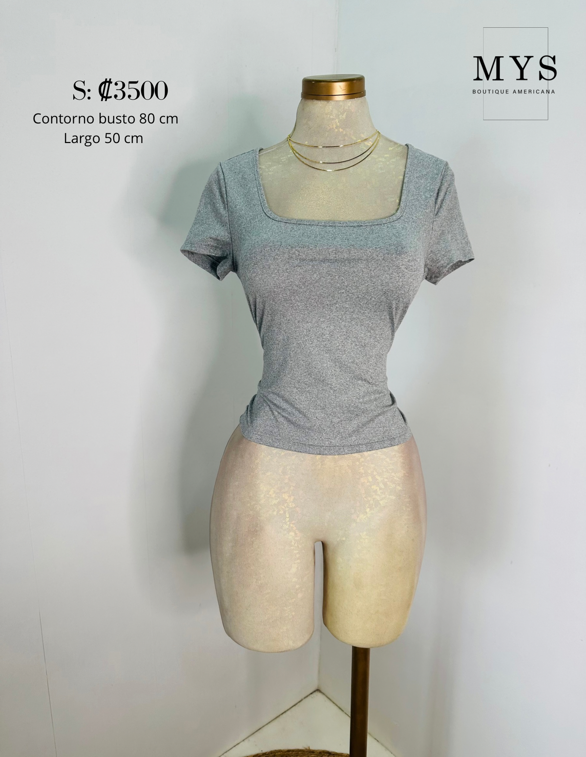 Blusa gris