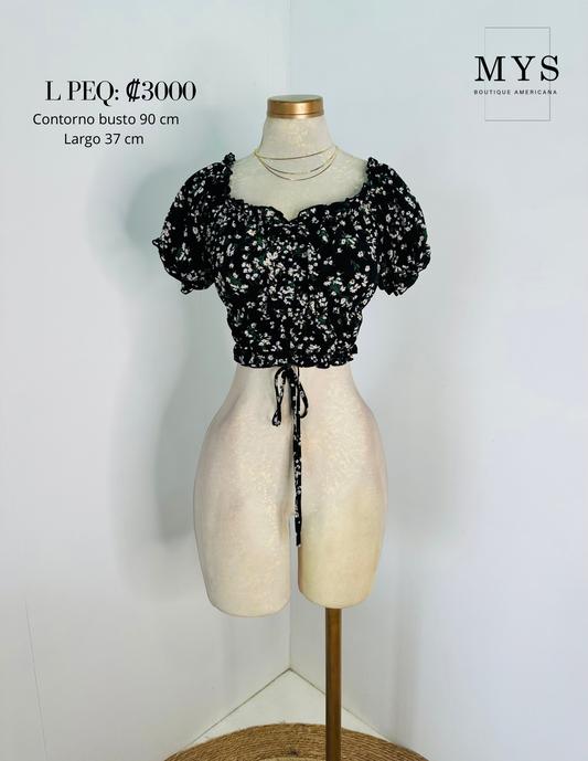 Blusa flores