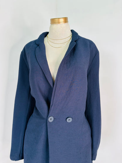 Blazer tipo gabardina
