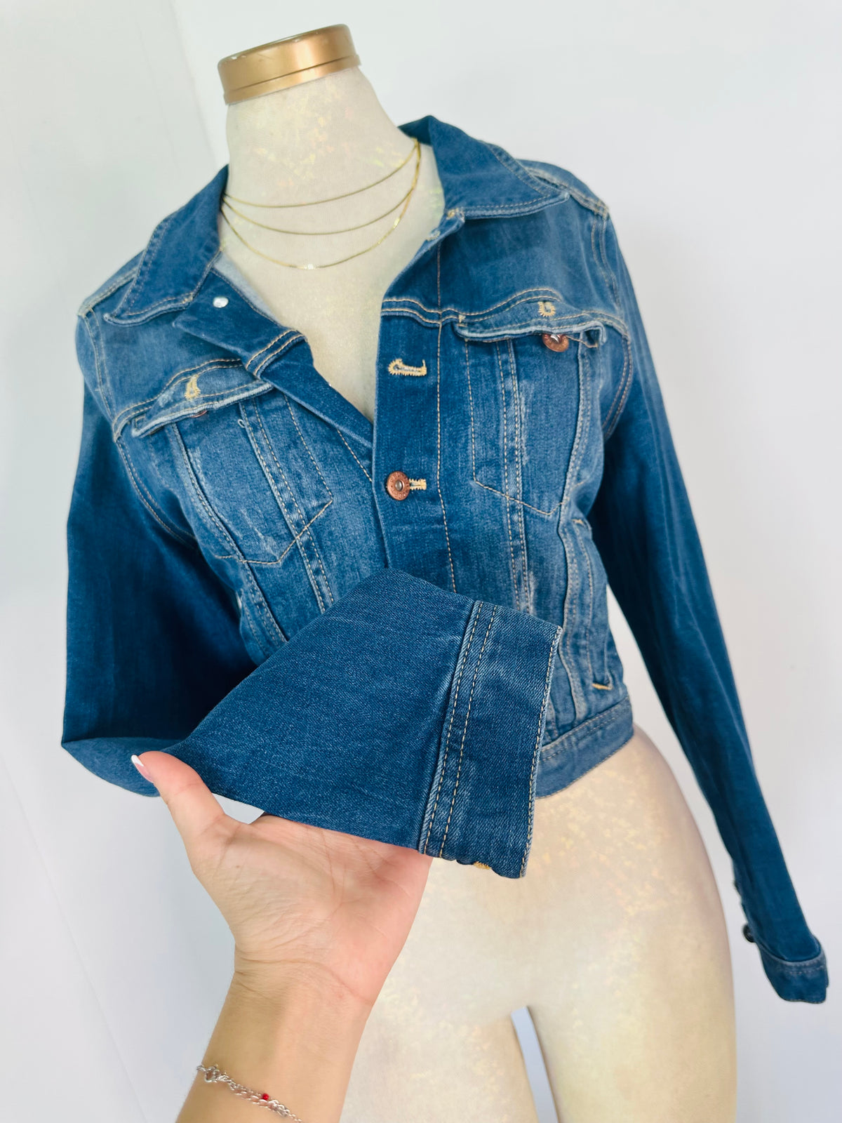 Jacket mezclilla