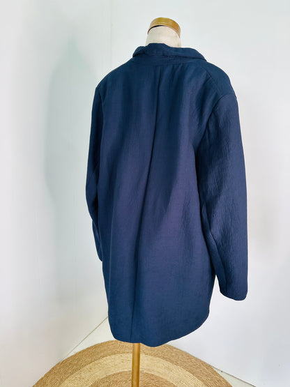 Blazer tipo gabardina