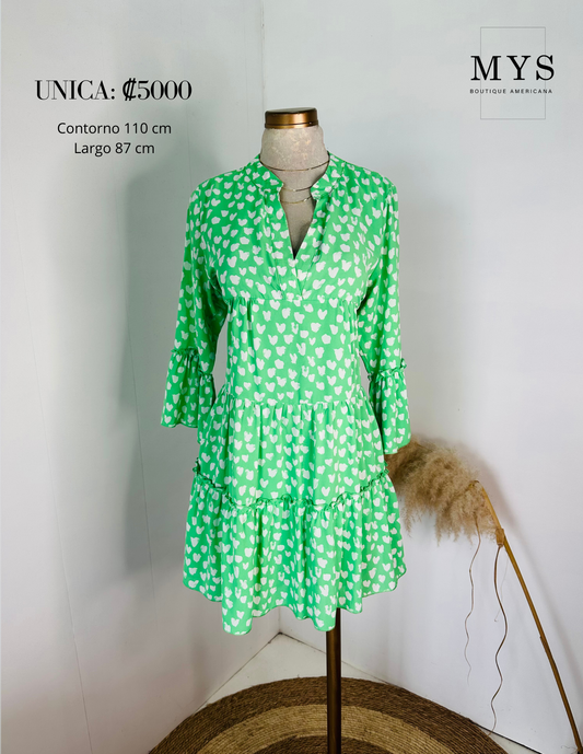 Vestido verde
