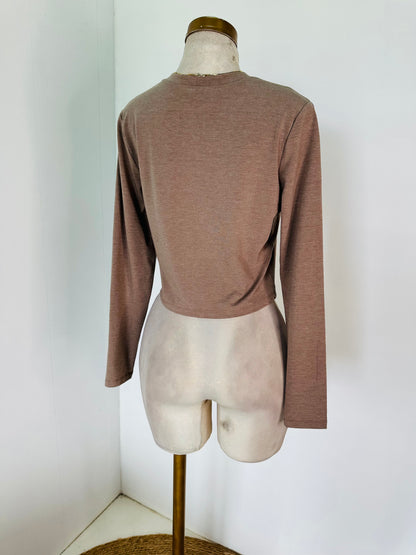 Blusa manga larga