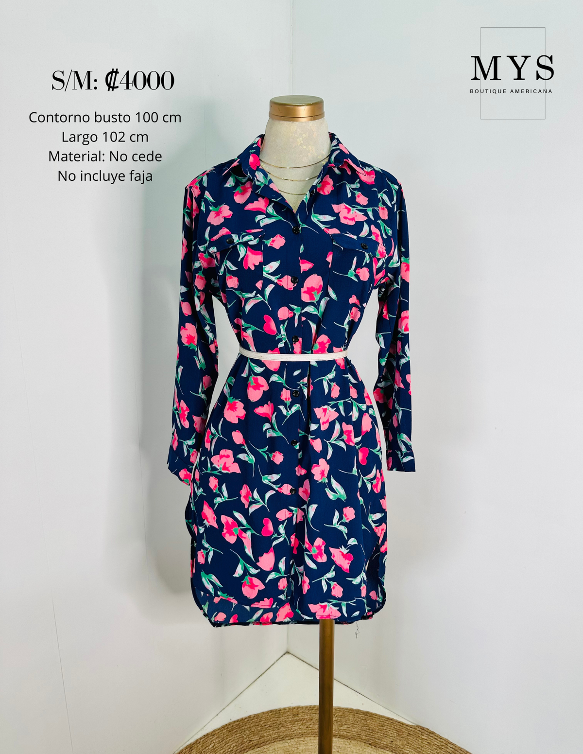 Vestido flores