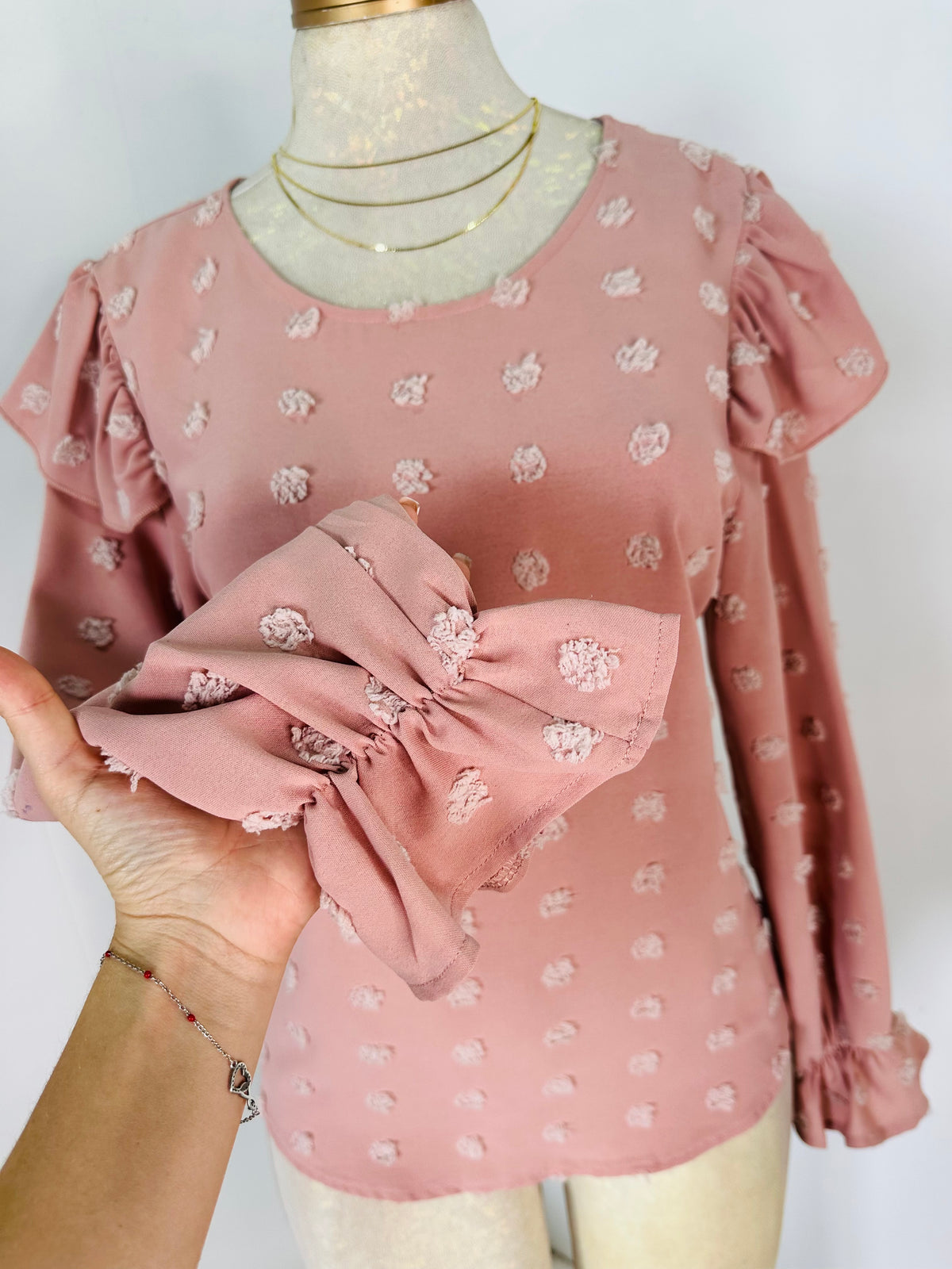 Blusa rosa