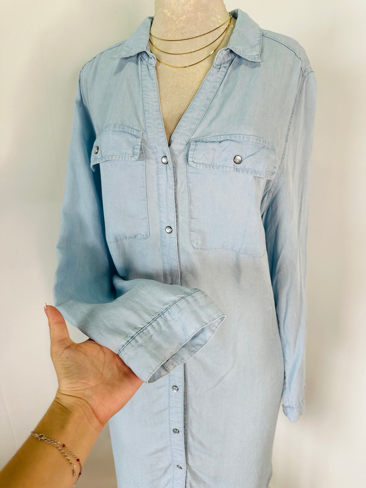 Vestido estilo mezclilla