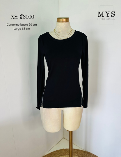 Blusa negra
