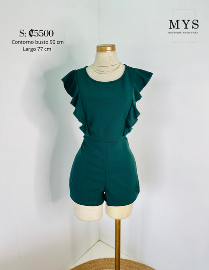 Enterizo verde