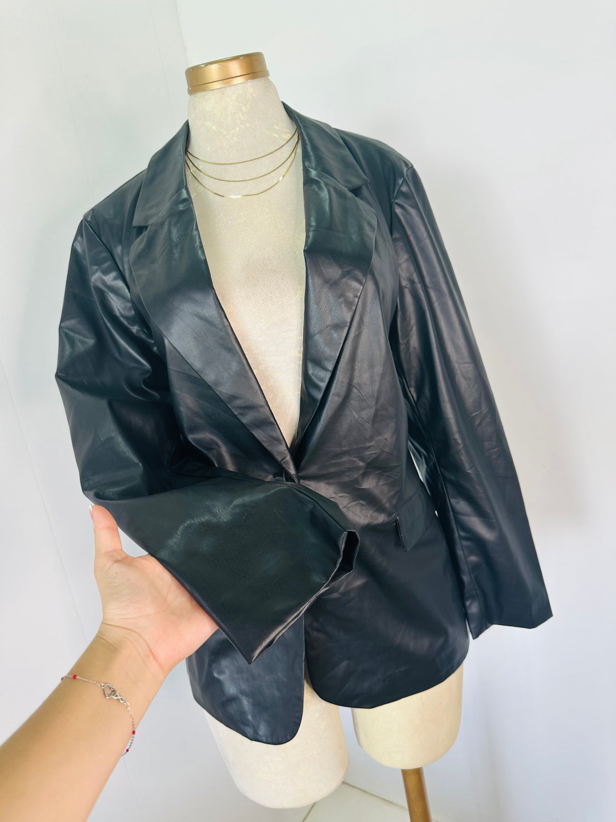 Blazer cuerina