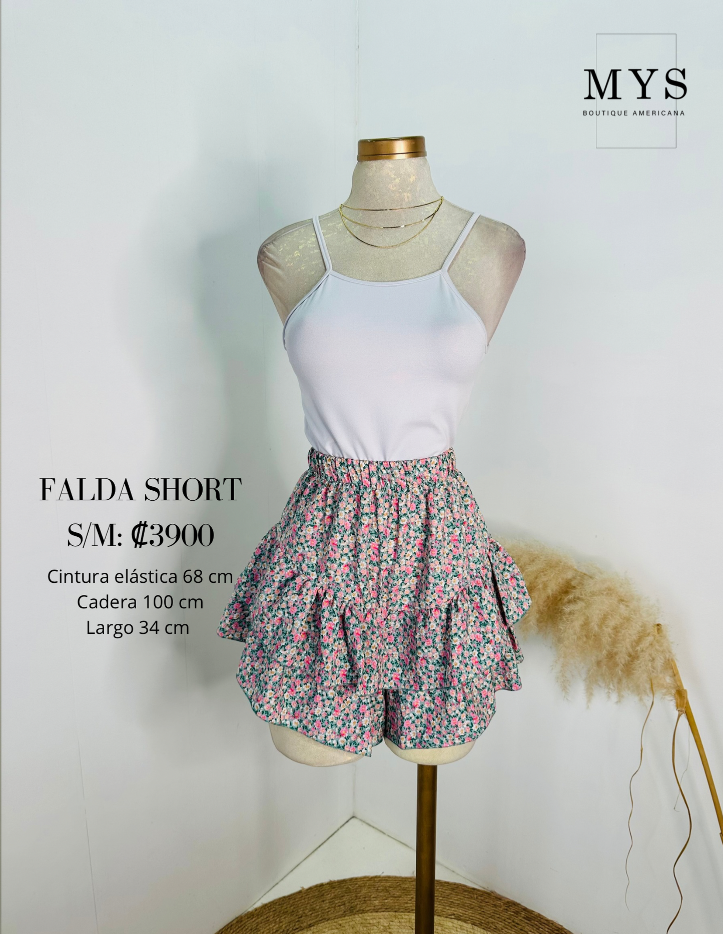Falda short