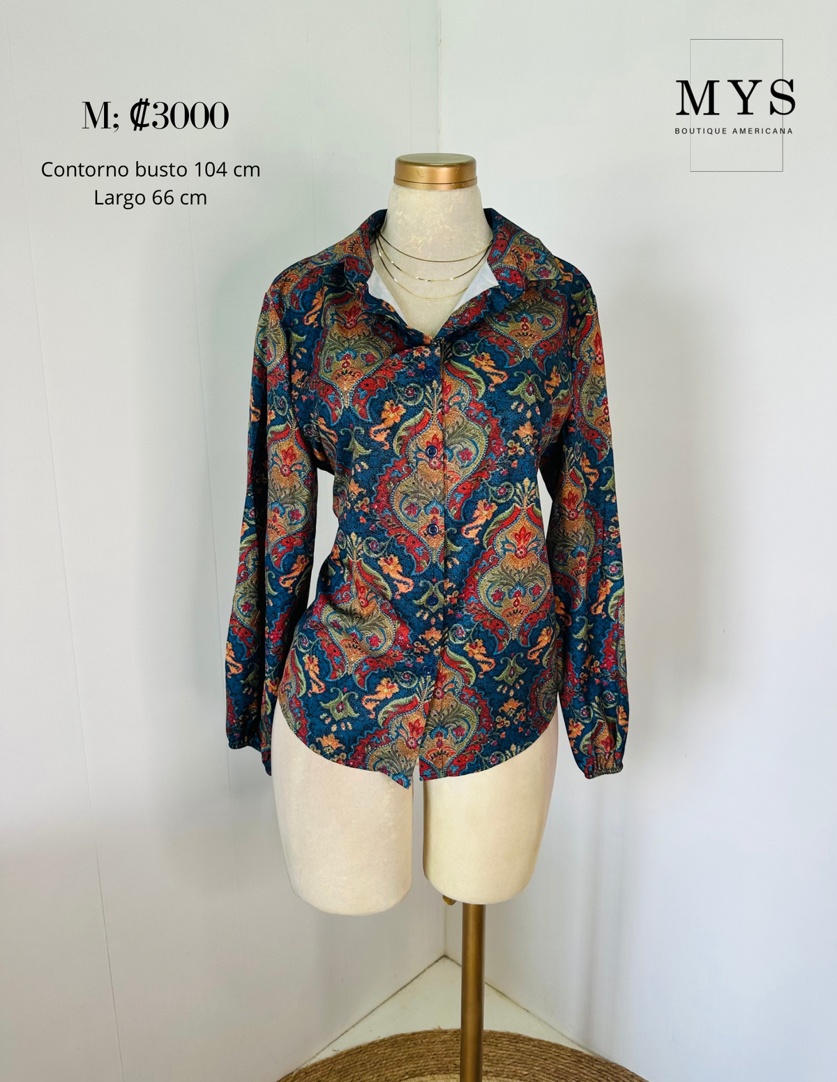 Blusa camisera