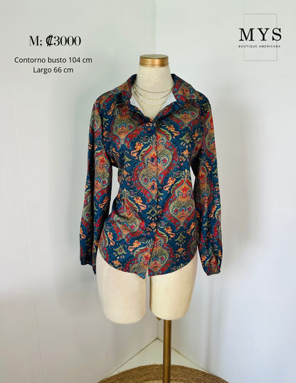 Blusa camisera