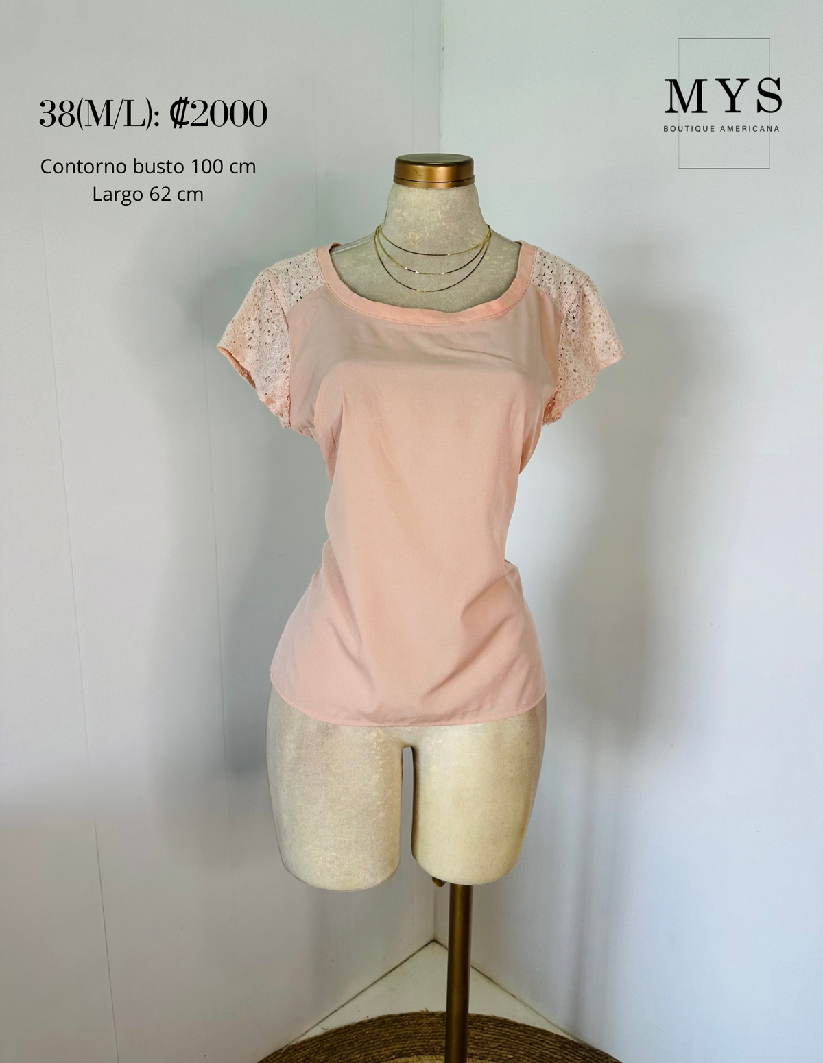 Blusa encaje