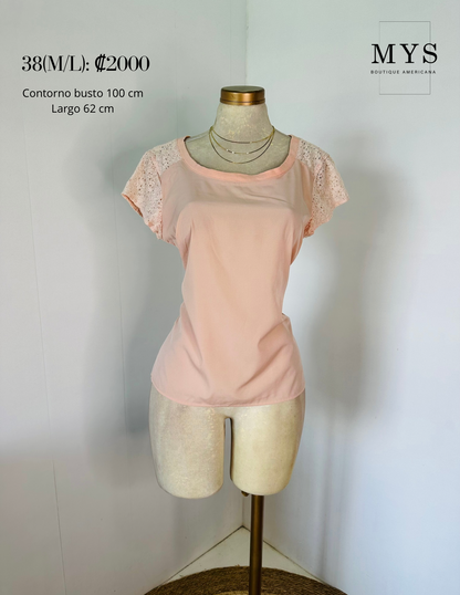 Blusa encaje