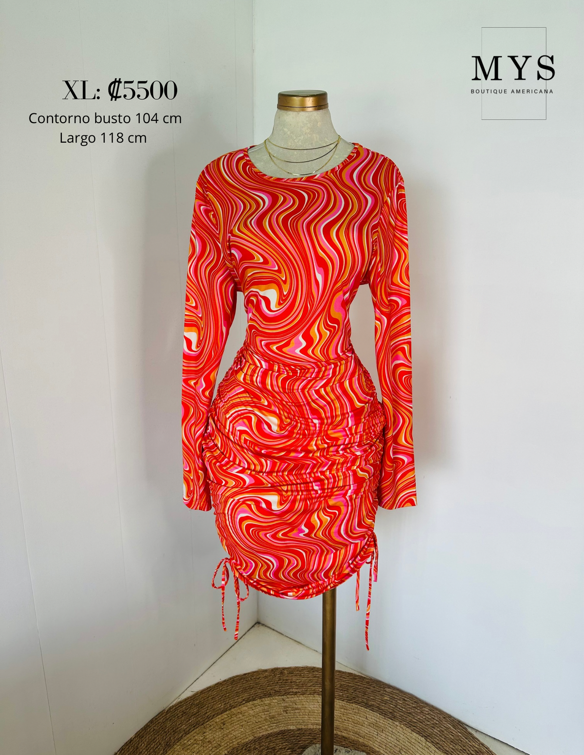 Vestido estampado