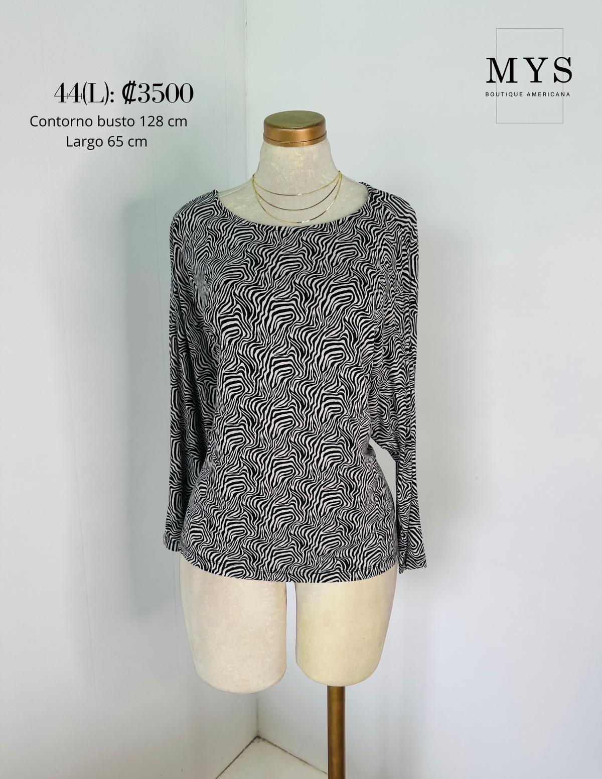 Blusa estampada