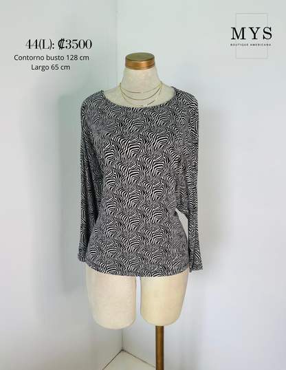 Blusa estampada