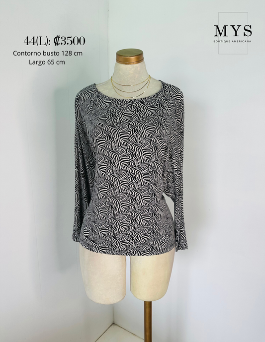 Blusa estampada